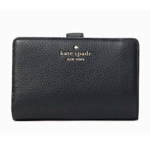 Kate Spade Leila Medium Compartment Bifold Wallet Black